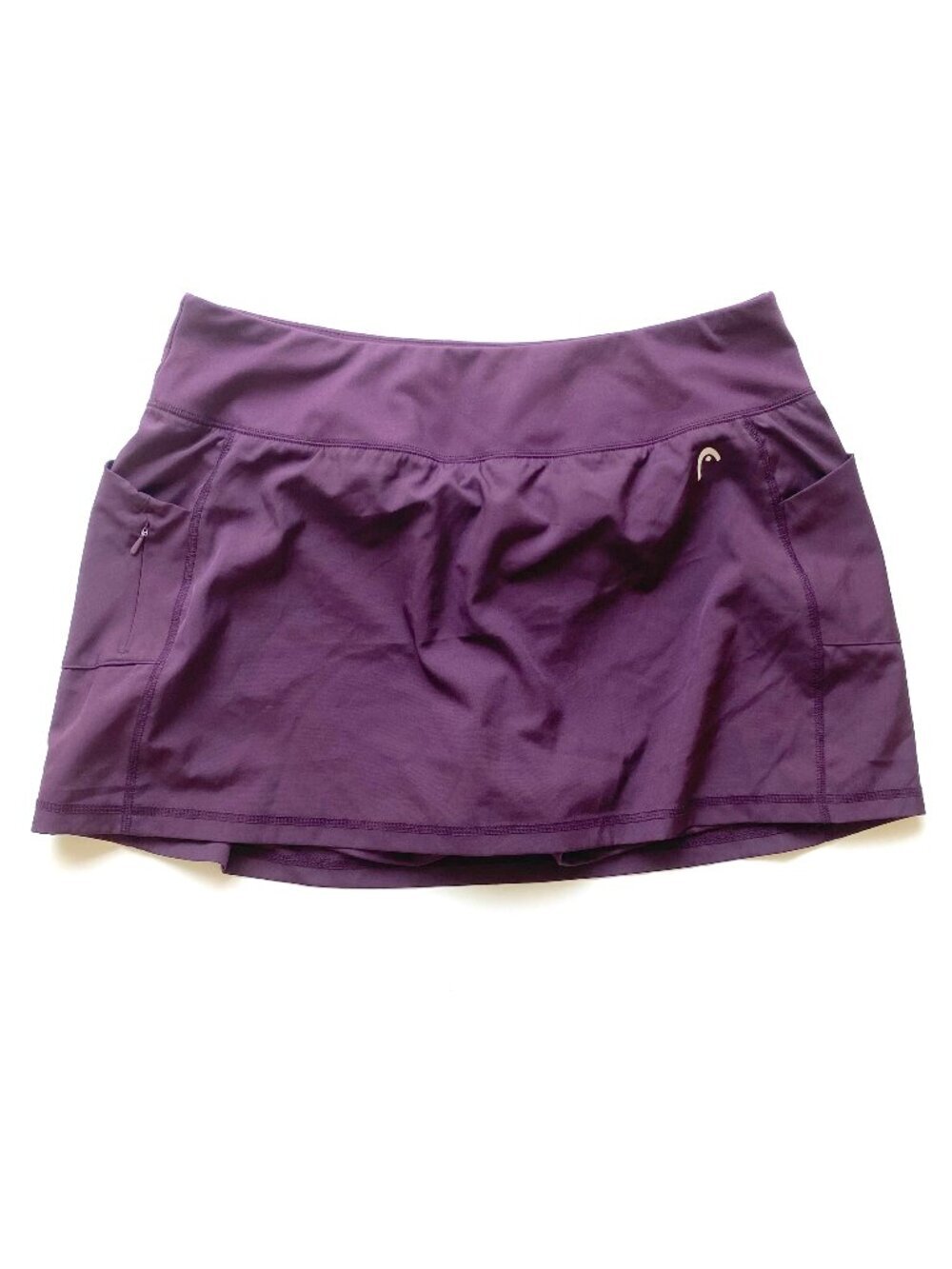 Head Burgundy Tennis Pickleball Skort w/ Pockets XL